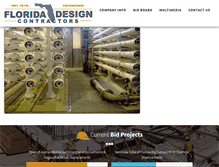 Tablet Screenshot of floridadesigncontractors.com